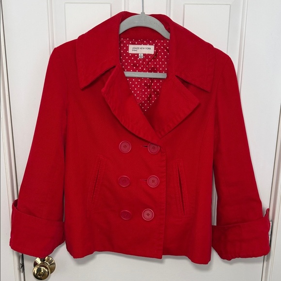 Jones New York Jackets & Blazers - NWOT Jones‎ New York Women's Peacoat